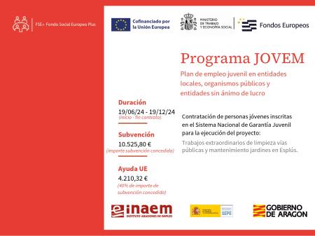 Imagen Contratación de un peón. Plan de Garantía Juvenil 2024