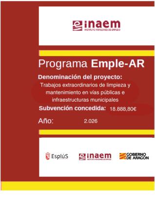 Imagen Contratación de peón con programa Emple-Ar