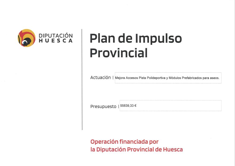 Imagen Mejora de accesos a la pista polideportiva y módulos prefabricados para aseos